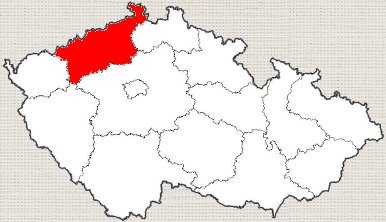 mapa České republiky